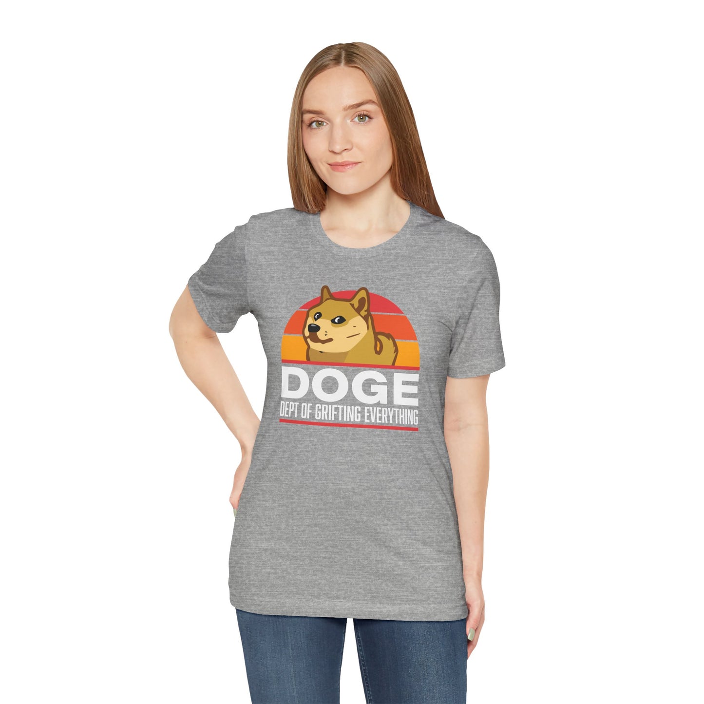 DOGE: Department of Grifting Everything unisex tee
