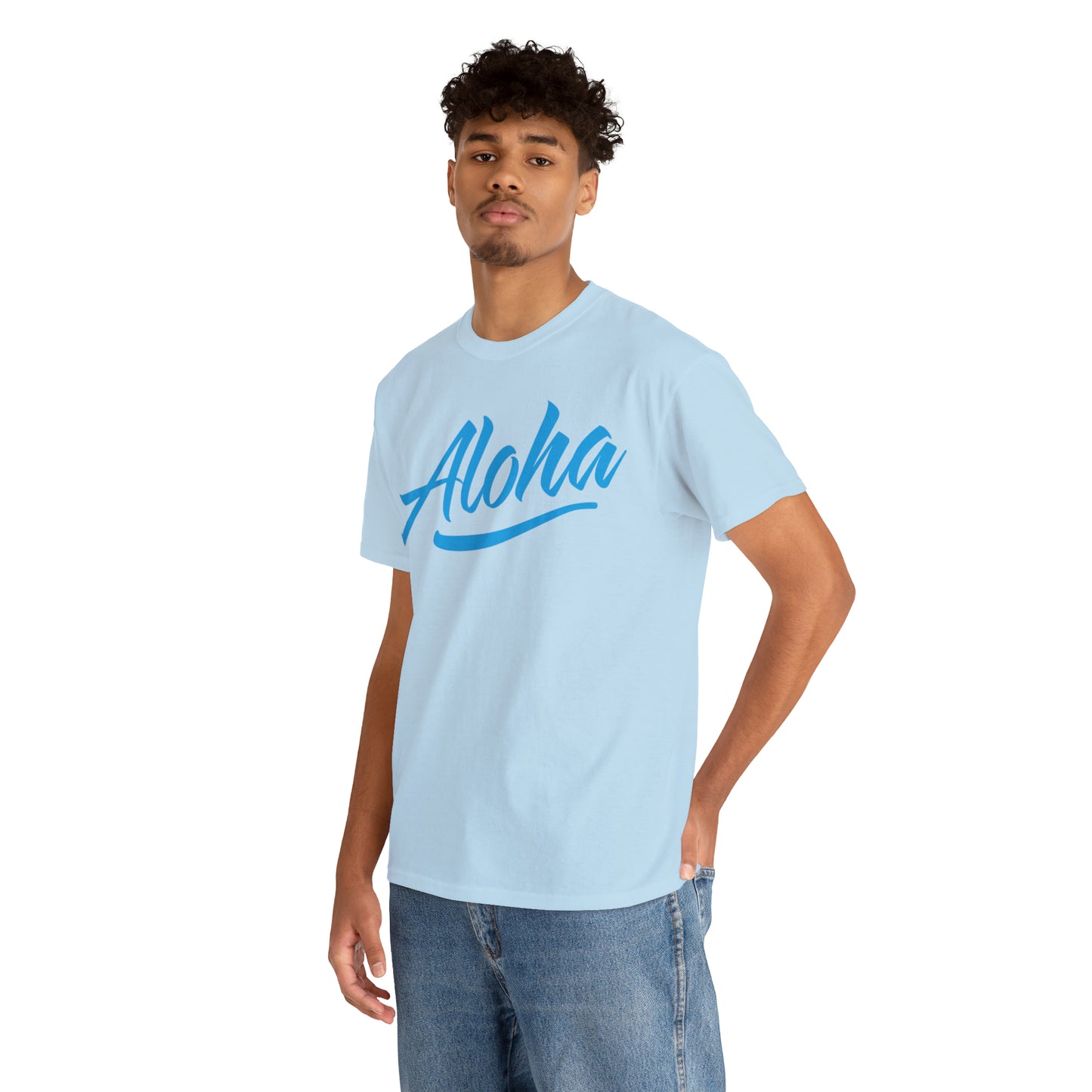 Aloha Unisex Heavy Cotton Hawaii T-Shirt