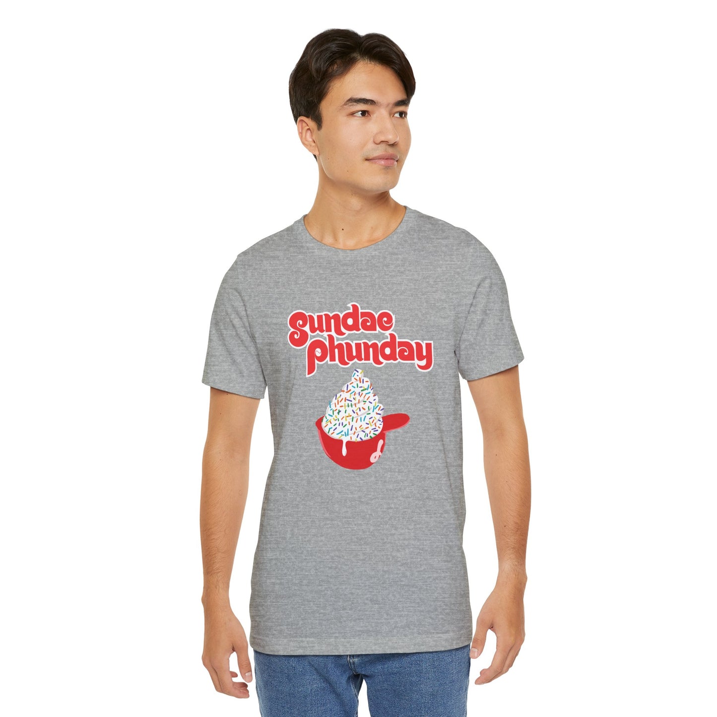 Sundae Phunday Phillies Unisex Jersey Short Sleeve Tee