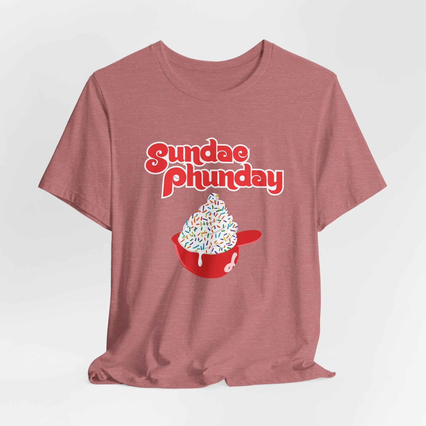 Sundae Phunday Phillies Unisex Jersey Short Sleeve Tee