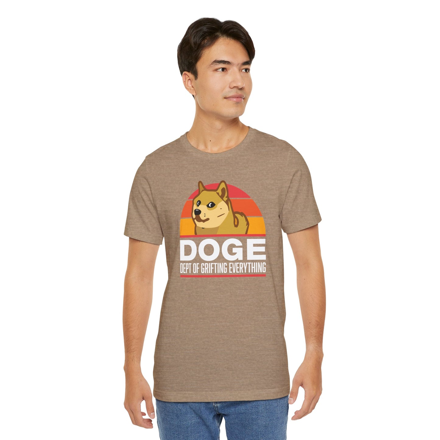 DOGE: Department of Grifting Everything unisex tee