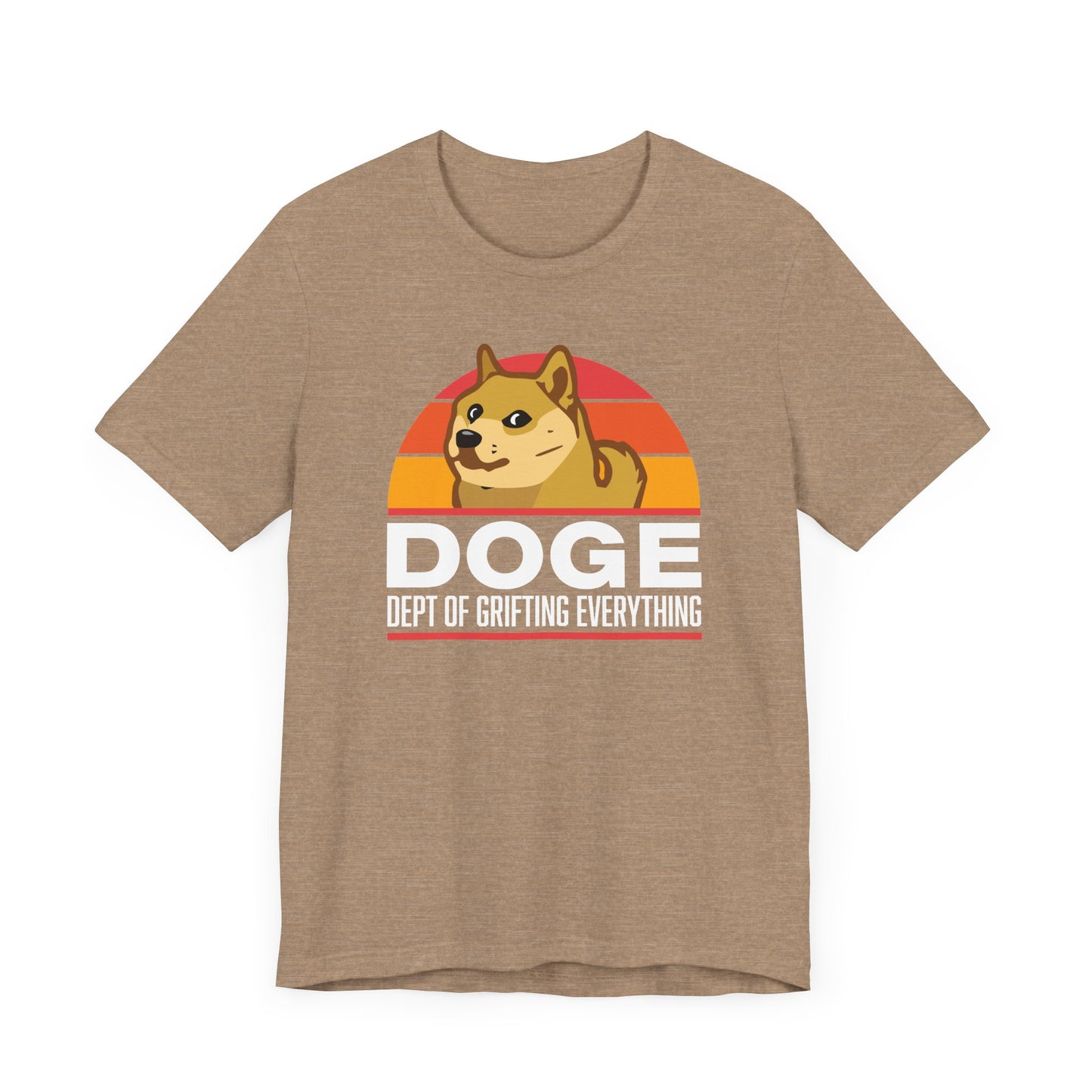 DOGE: Department of Grifting Everything unisex tee