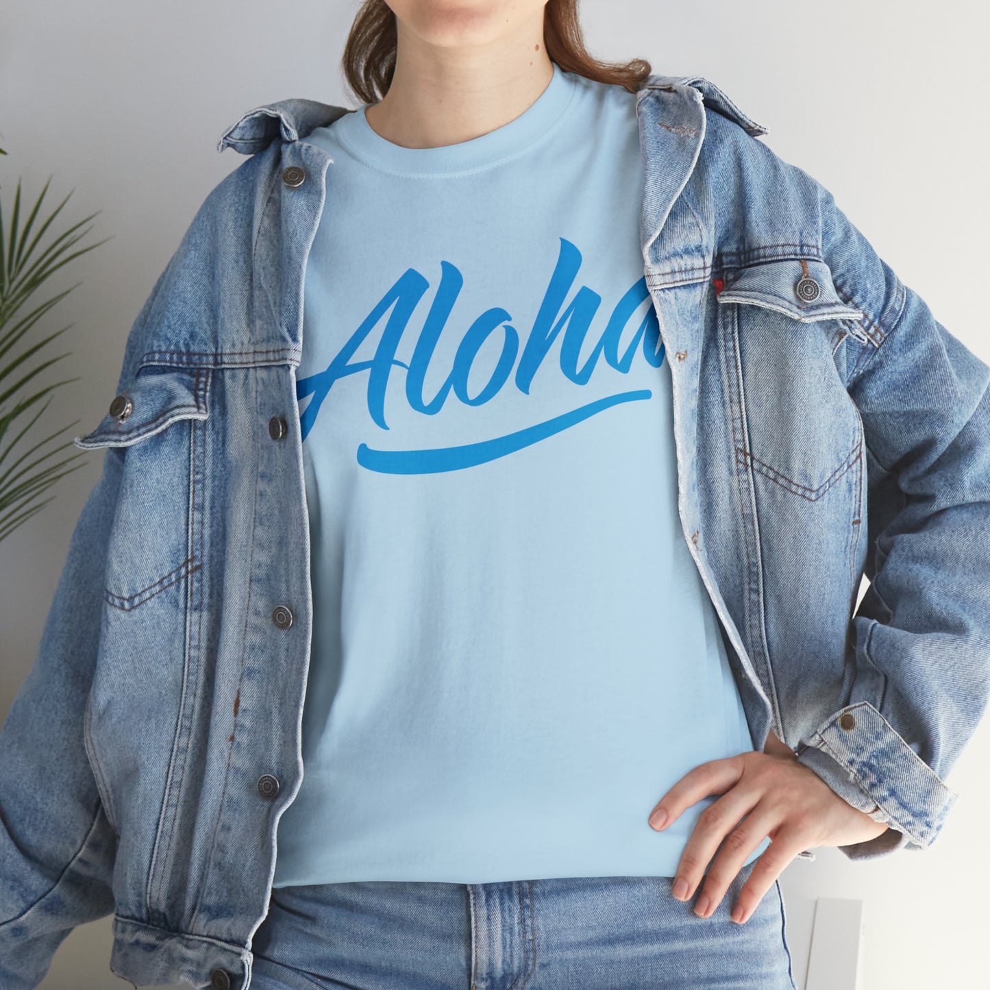 Aloha Unisex Heavy Cotton Hawaii T-Shirt