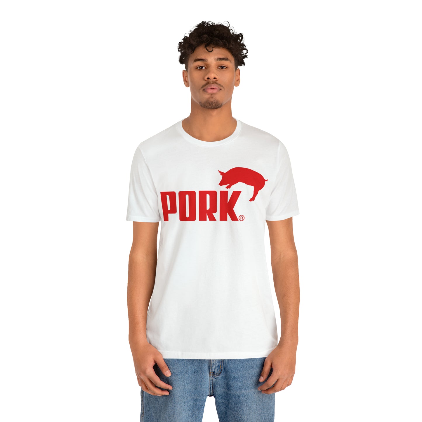 Pork BBQ Unisex Jersey Short Sleeve Tee
