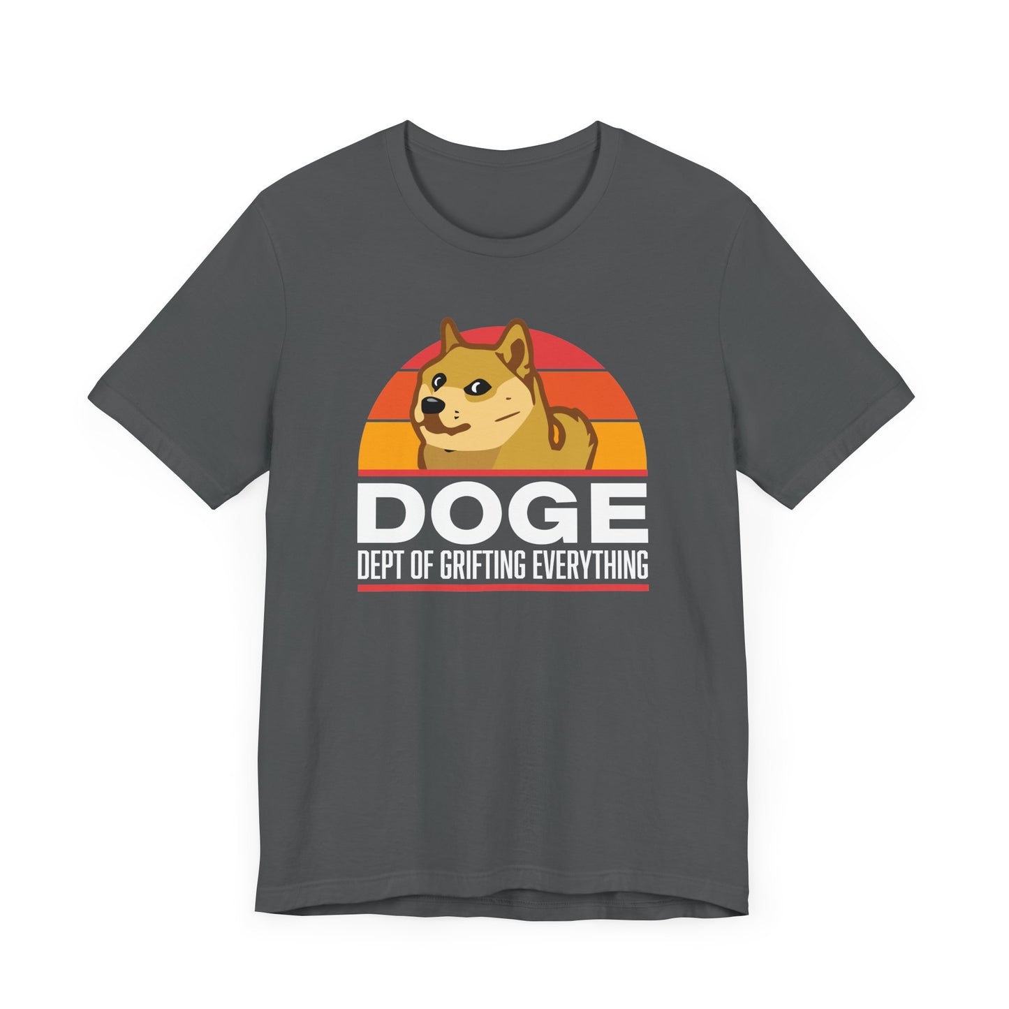 DOGE: Department of Grifting Everything unisex tee