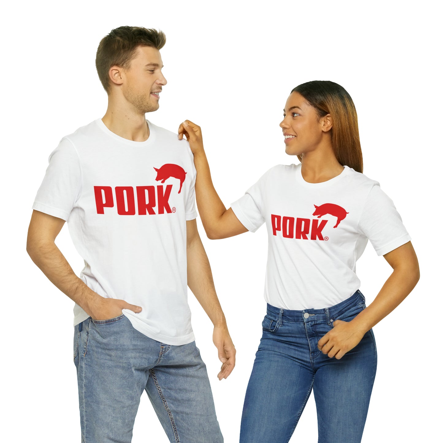 Pork BBQ Unisex Jersey Short Sleeve Tee
