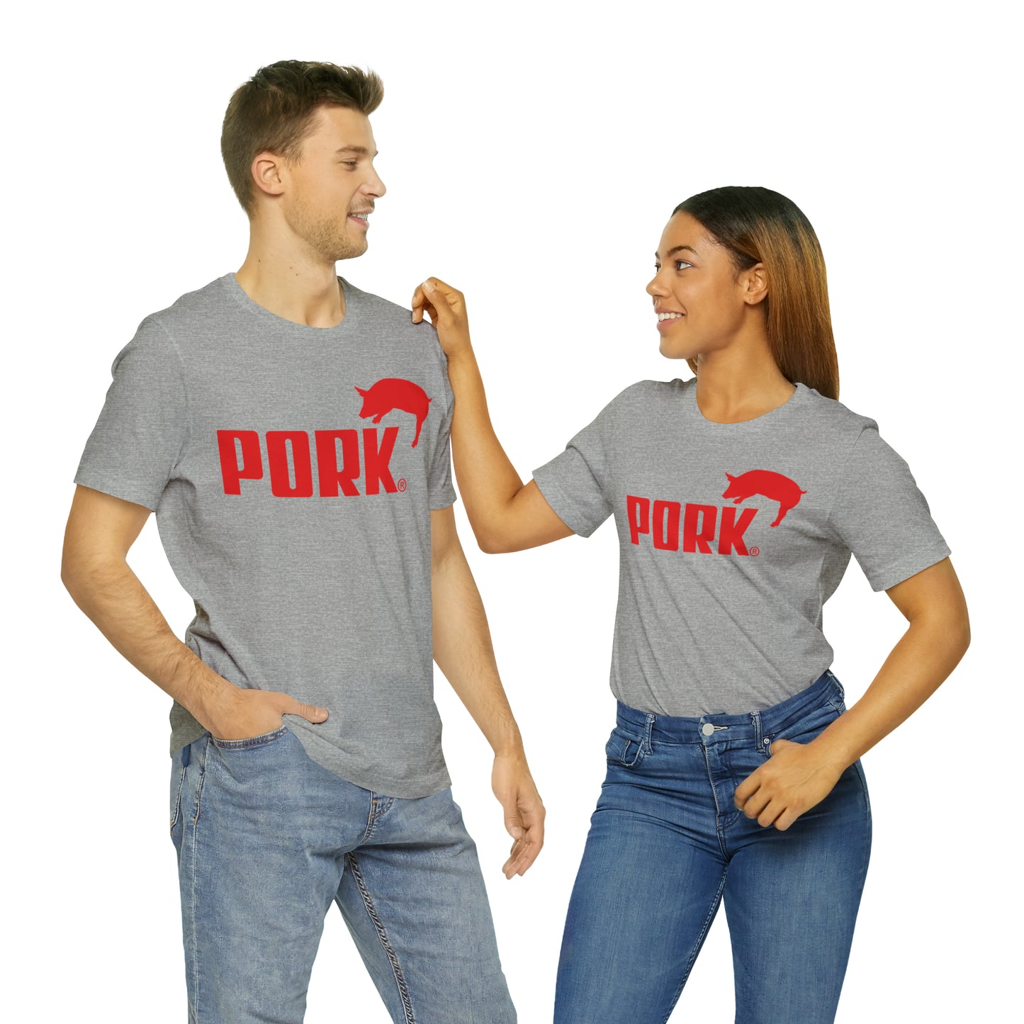 Pork BBQ Unisex Jersey Short Sleeve Tee