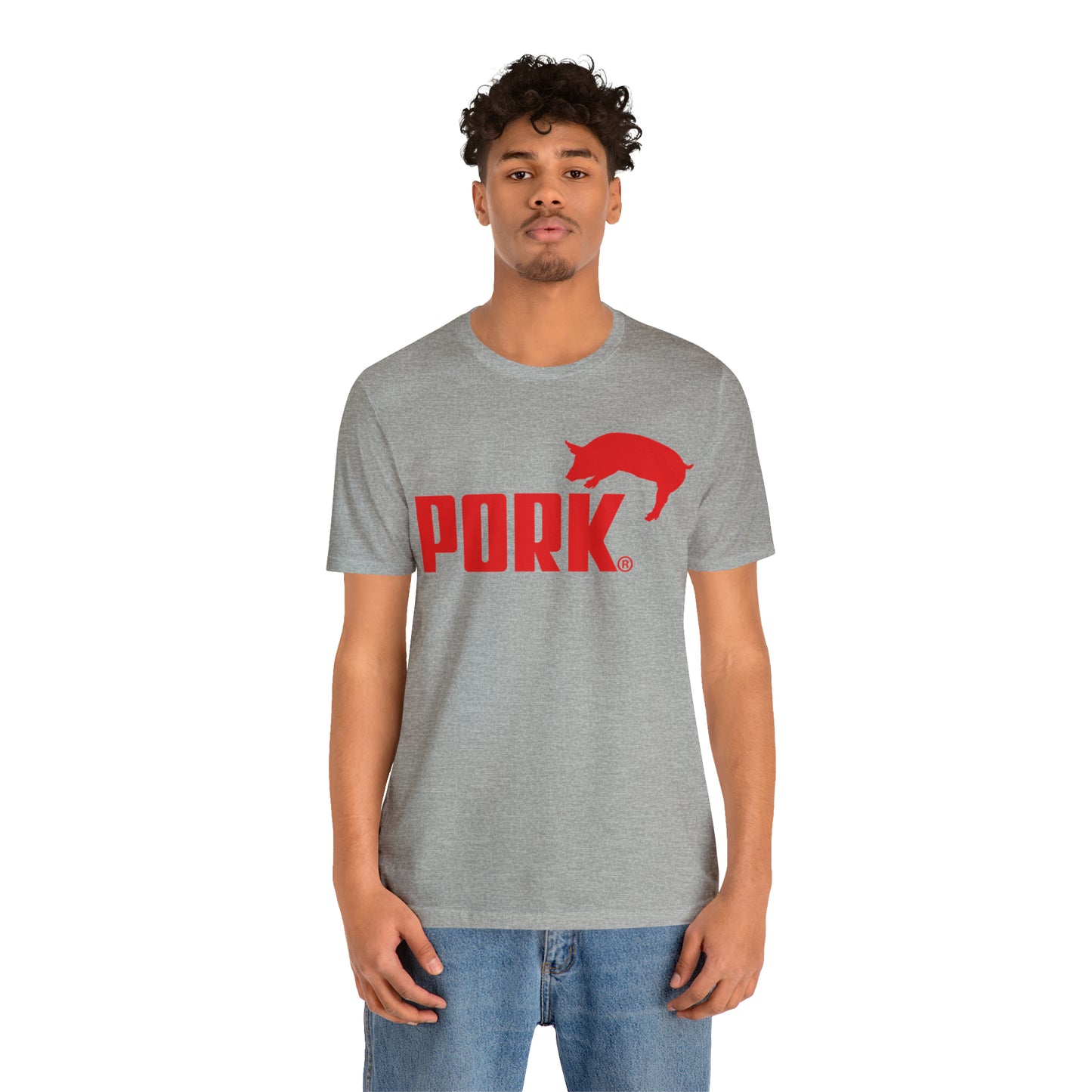Pork BBQ Unisex Jersey Short Sleeve Tee