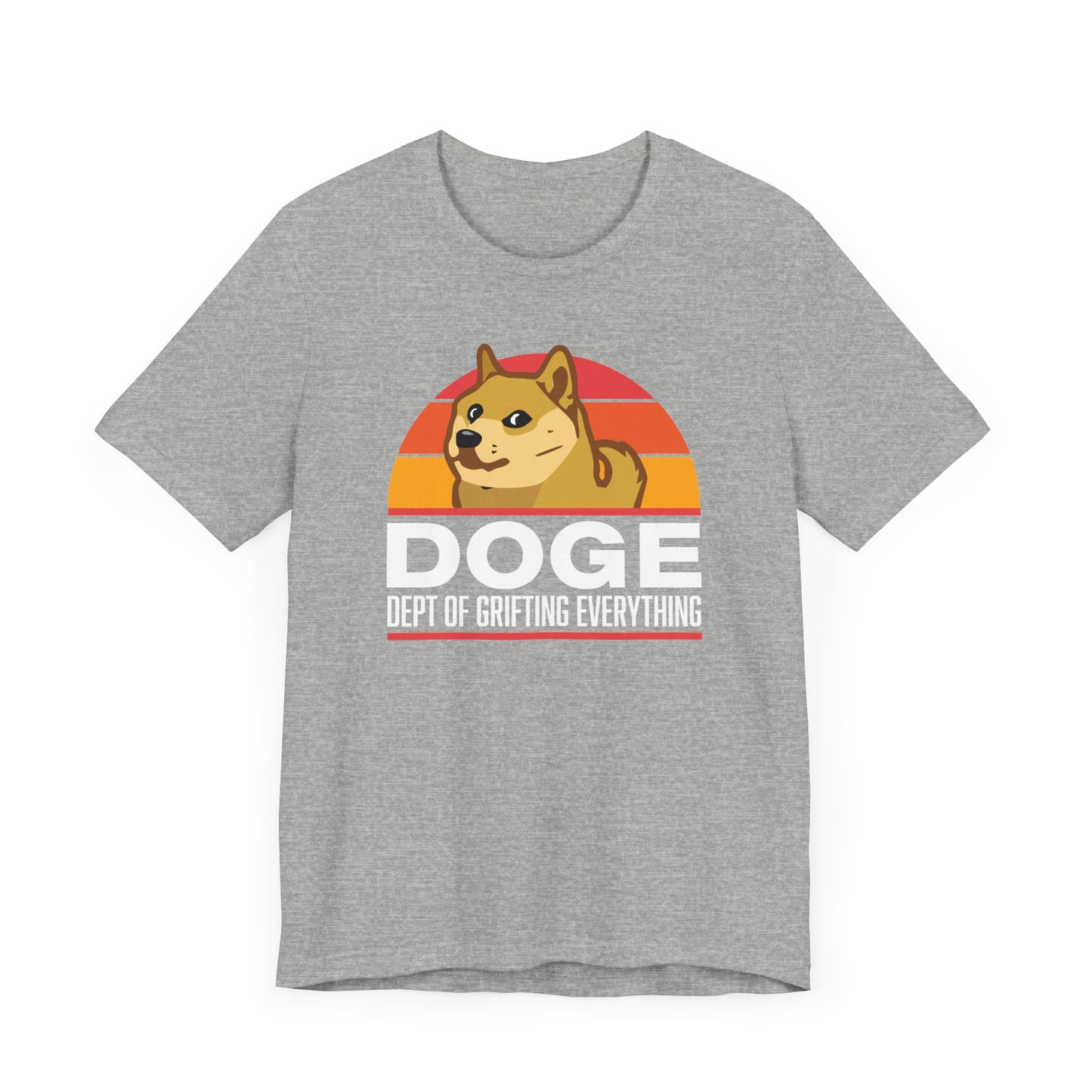 DOGE: Department of Grifting Everything unisex tee