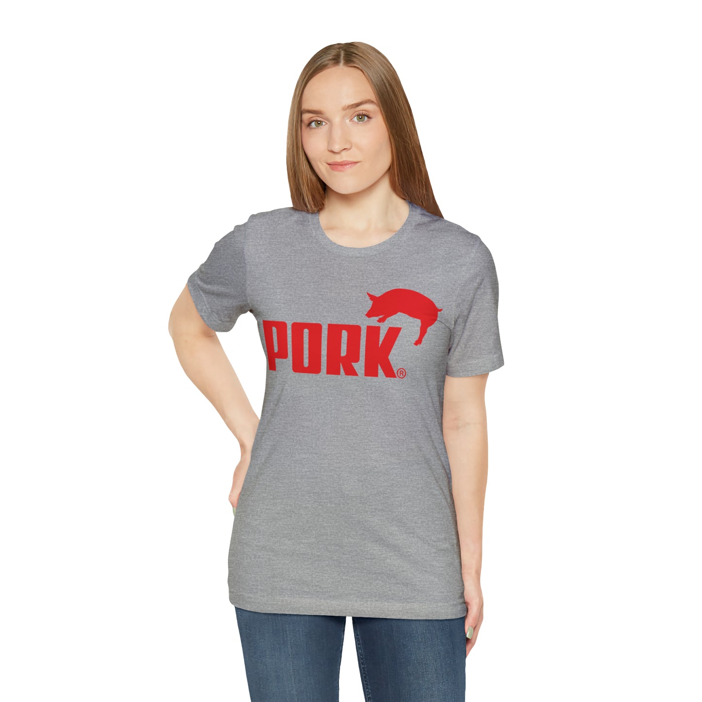 Pork BBQ Unisex Jersey Short Sleeve Tee