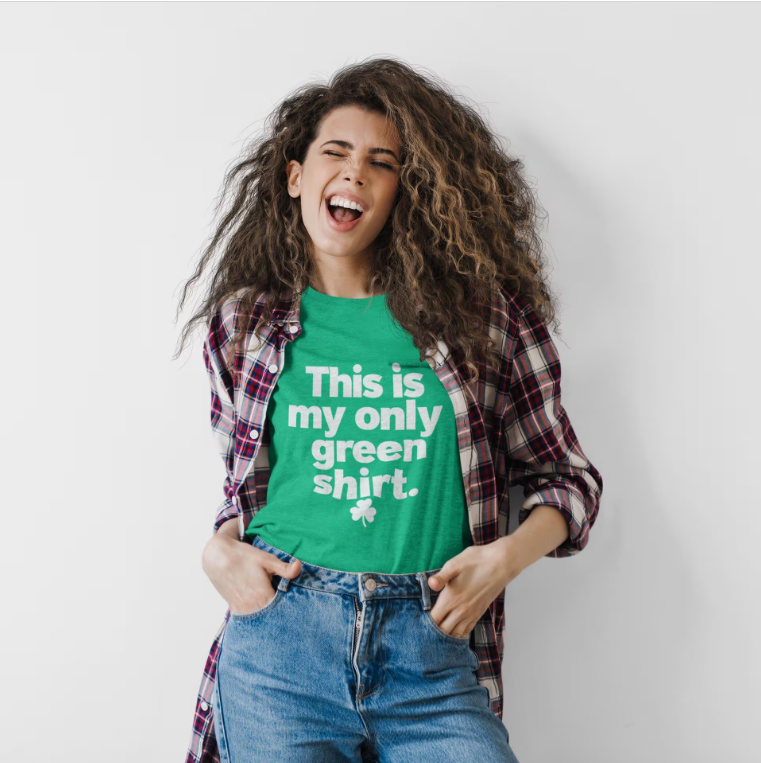 St. Patrick's Day This is My Only Green Shirt Unisex T-Shirt