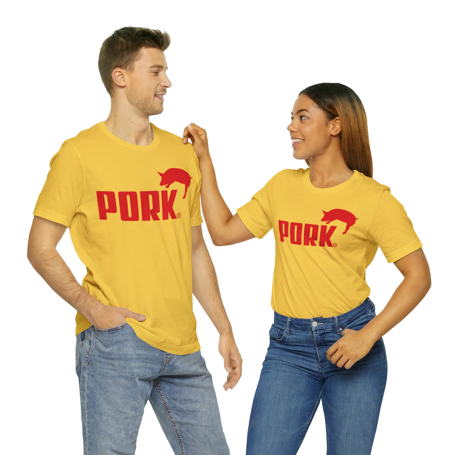 Pork BBQ Unisex Jersey Short Sleeve Tee
