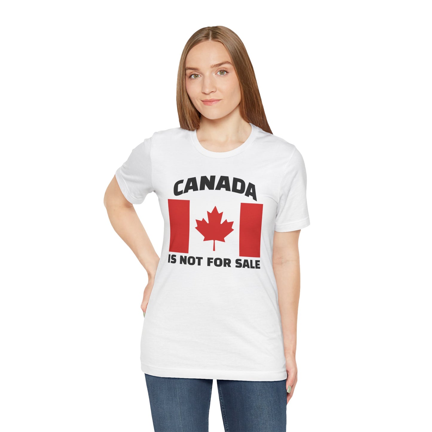Canada Is Not for Sale T-Shirt - Elbows Up! Canadian Pride Apparel