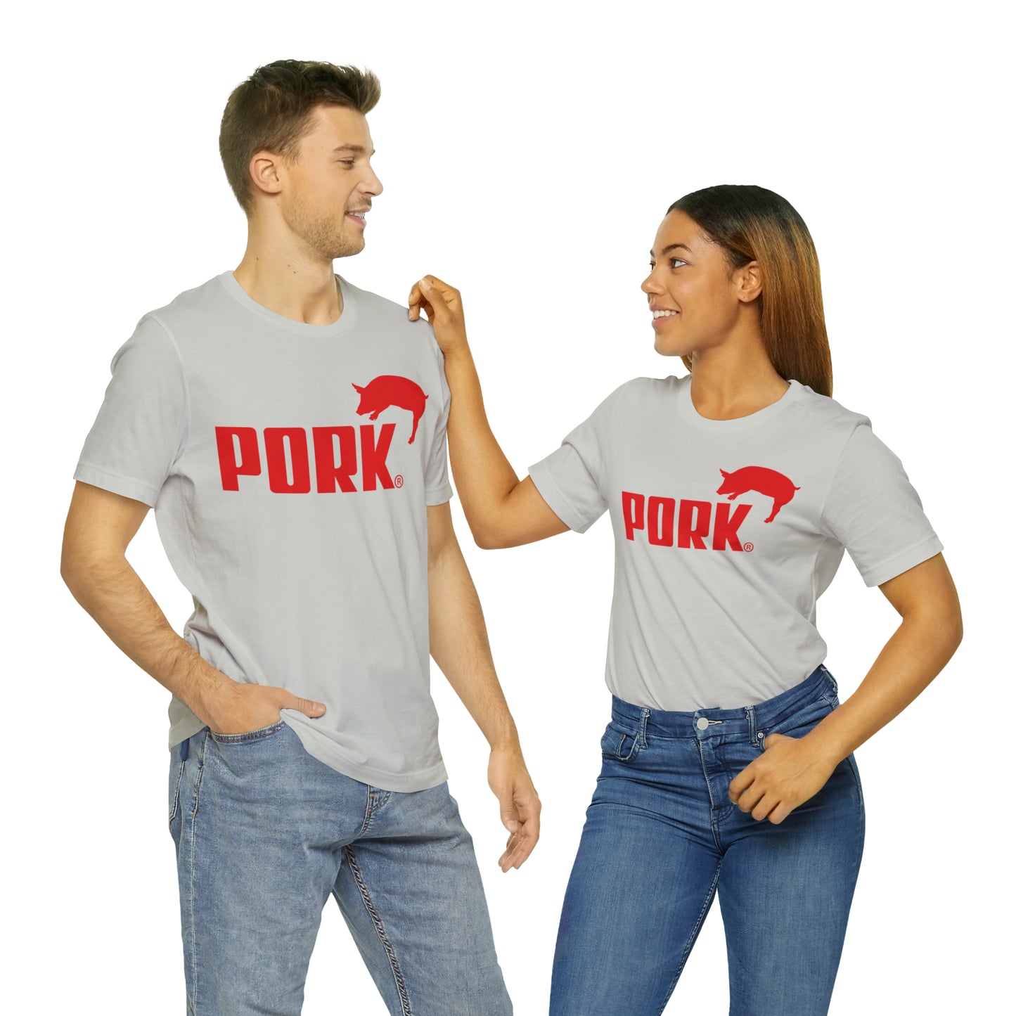 Pork BBQ Unisex Jersey Short Sleeve Tee