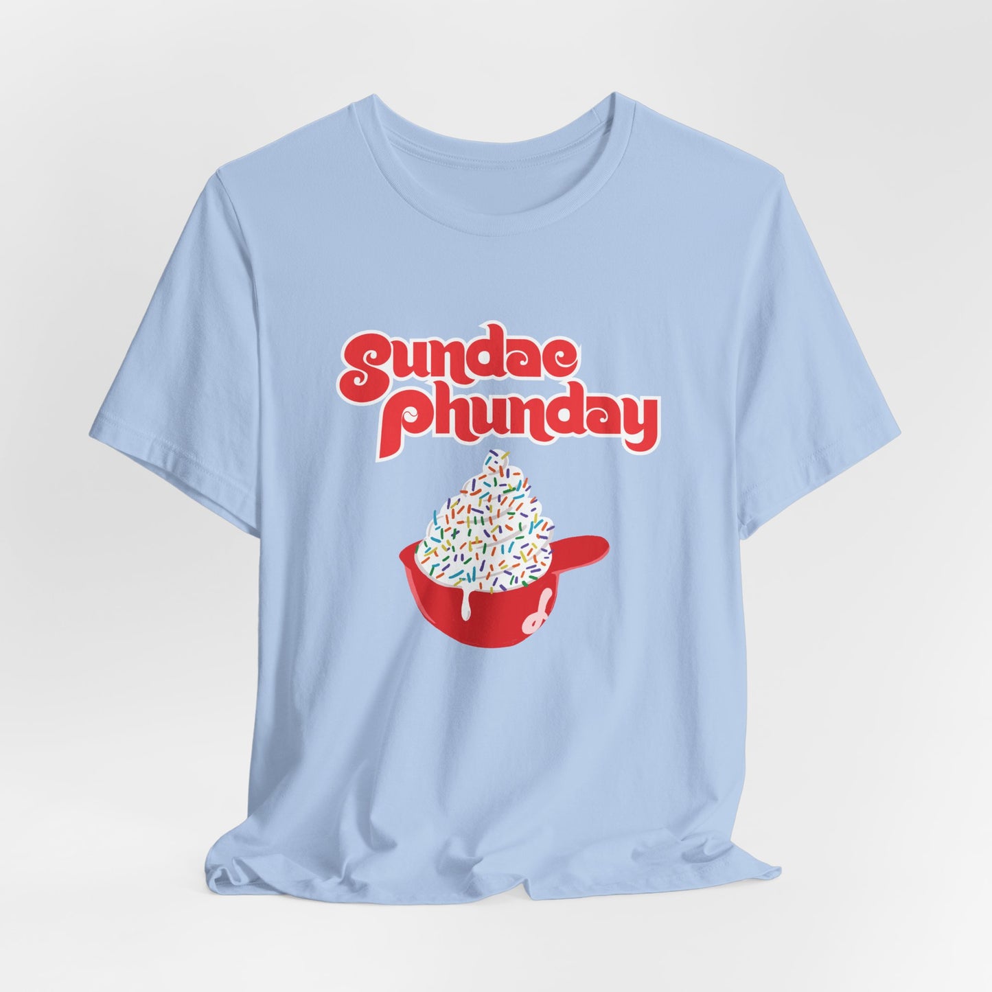 Sundae Phunday Phillies Unisex Jersey Short Sleeve Tee