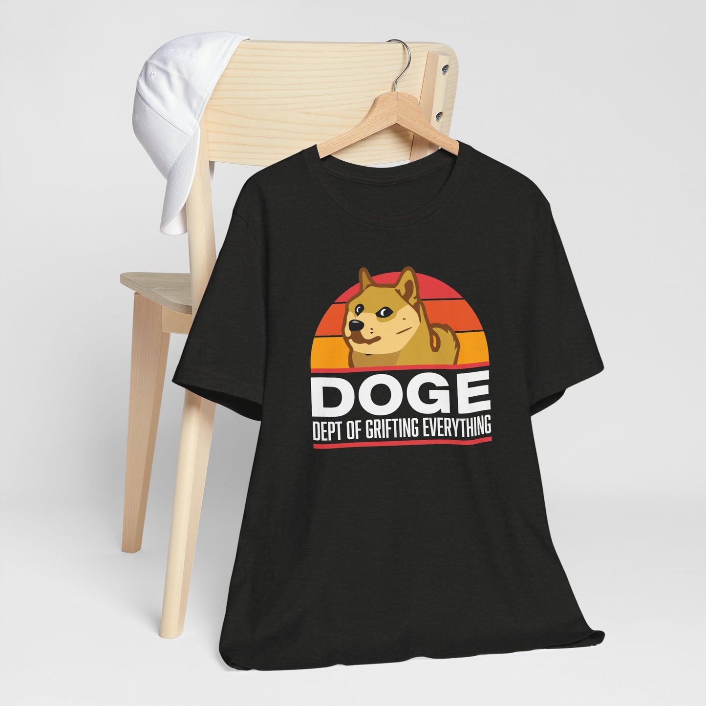 DOGE: Department of Grifting Everything unisex tee