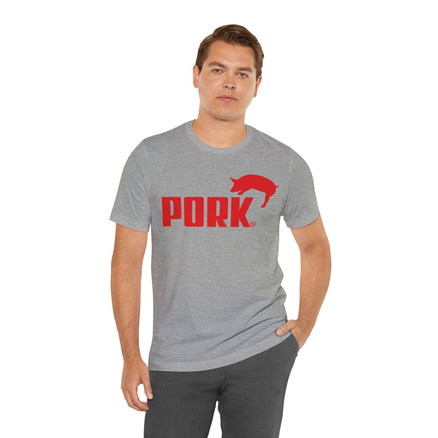 Pork BBQ Unisex Jersey Short Sleeve Tee