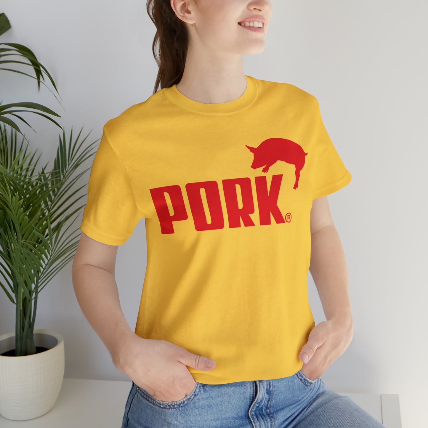 Pork Unisex Jersey Short Sleeve Tee