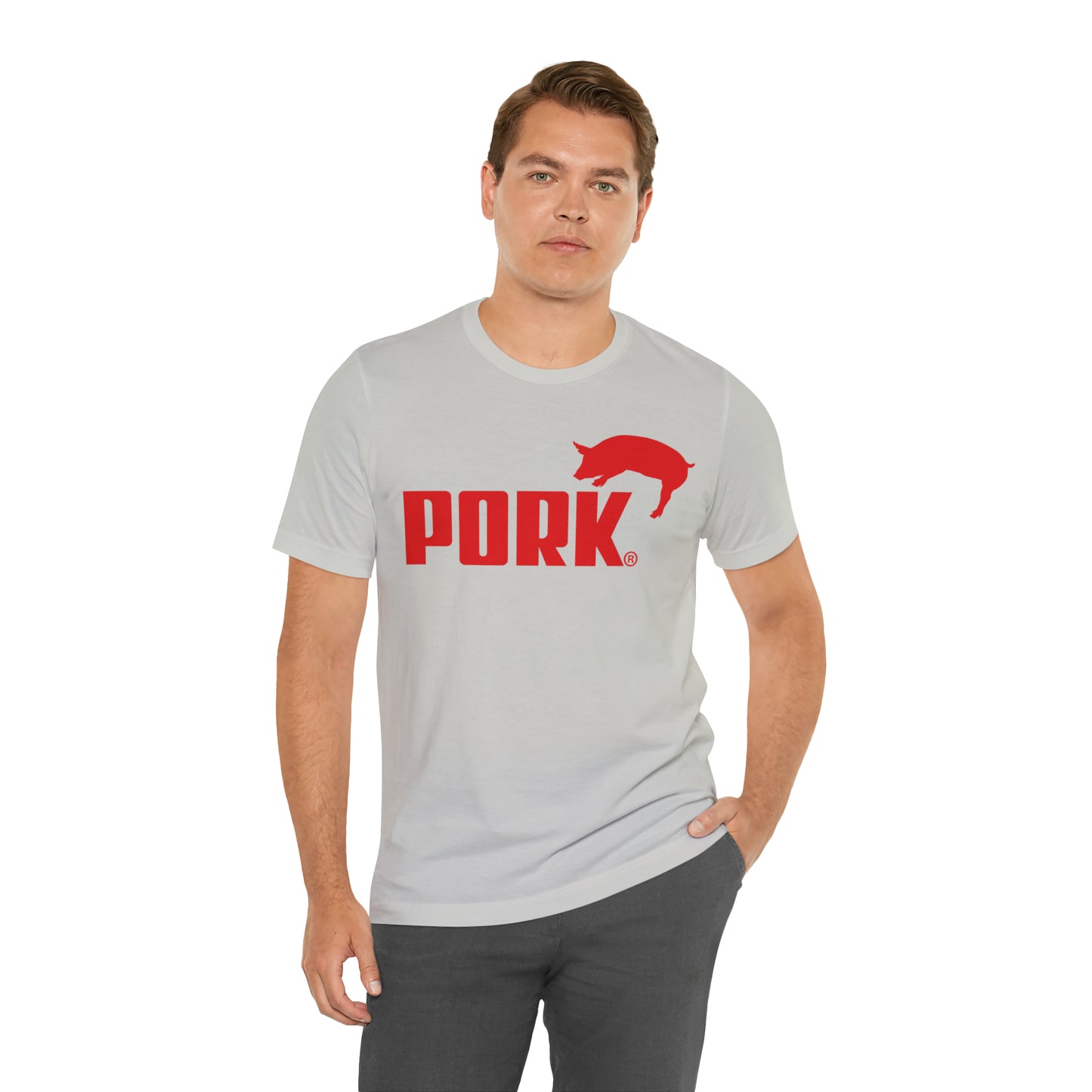 Pork BBQ Unisex Jersey Short Sleeve Tee