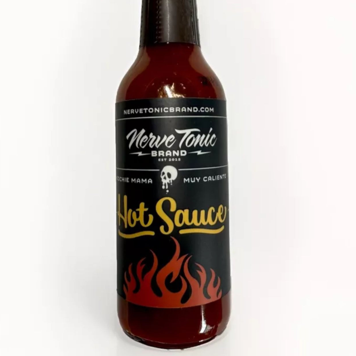 Nerve Tonic Brand HOT SAUCE 5 fl oz Sweet Heat w/ Habanero, Scotch Bonnet, Ghost Peppers