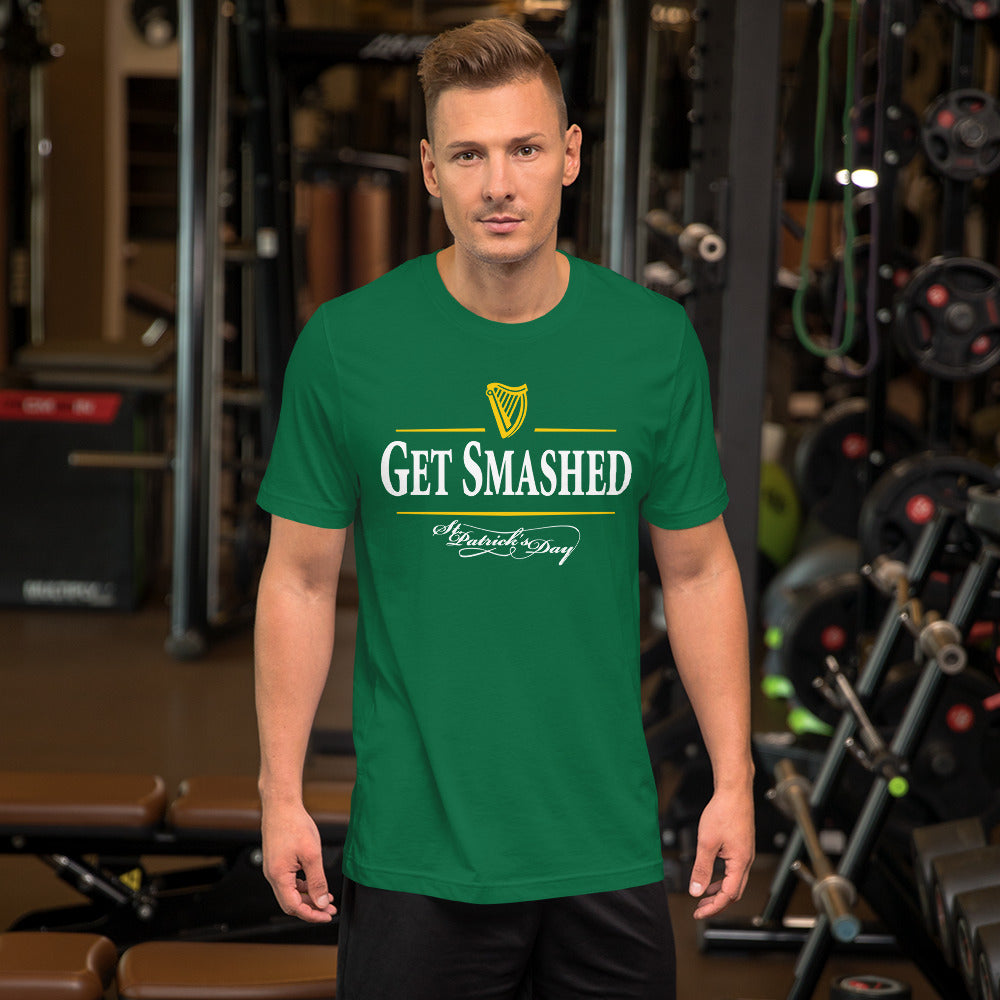 Get Smashed St. Patrick's Day Unisex T-Shirt