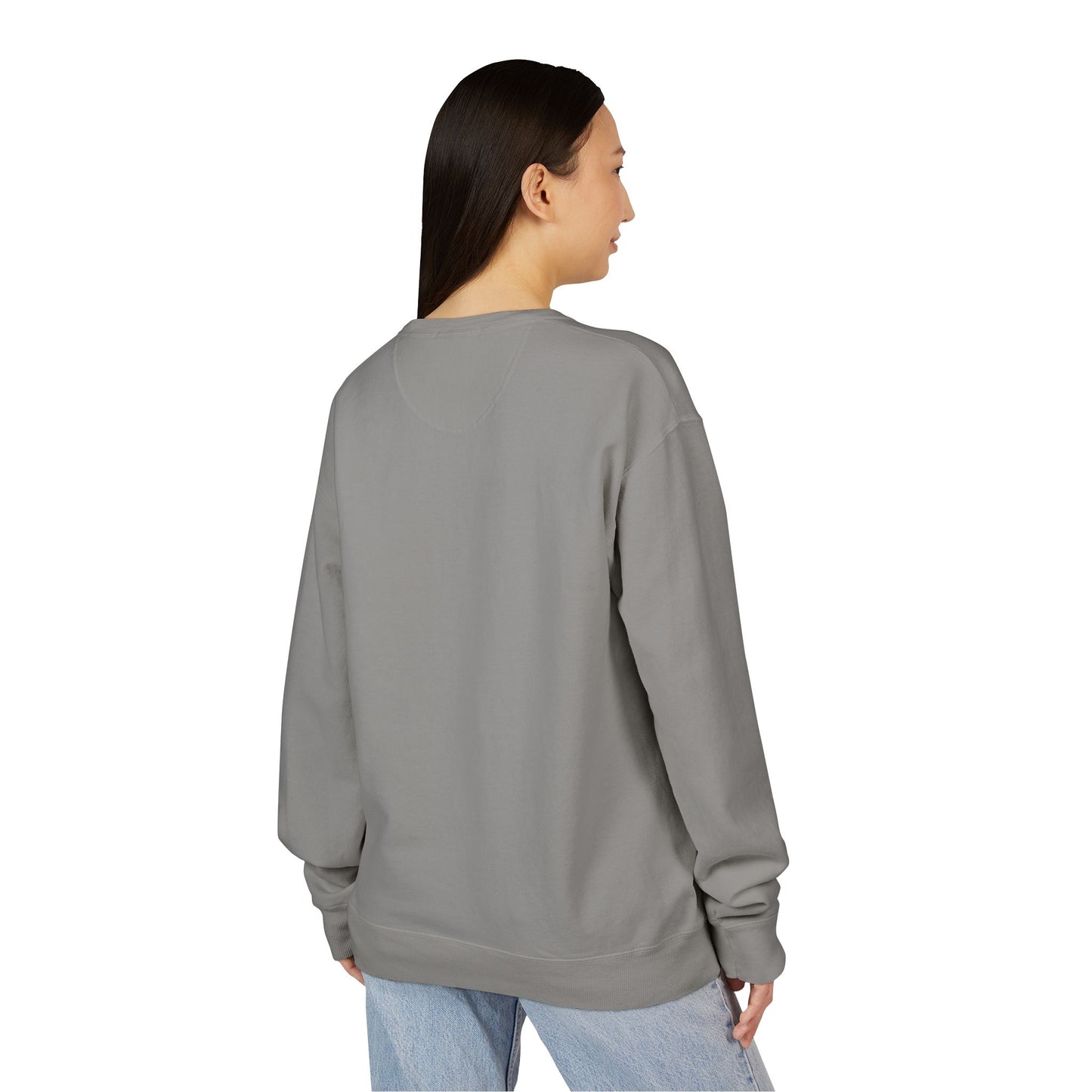 Grateful Dead Truckin' Unisex ComfortWash Garment Dyed Crewneck Sweatshirt