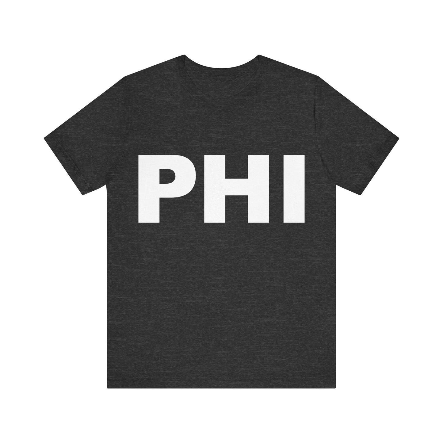 PHI Philadelphia Unisex Jersey Short Sleeve Tee