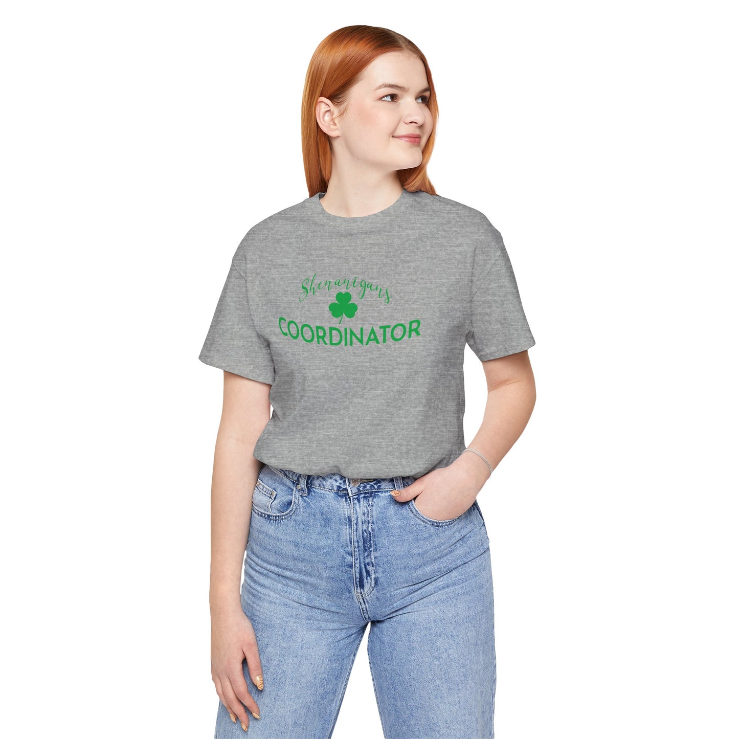 Shenanigans Coordinator Unisex Short Sleeve Tee - Fun St. Patrick's Day Shirt