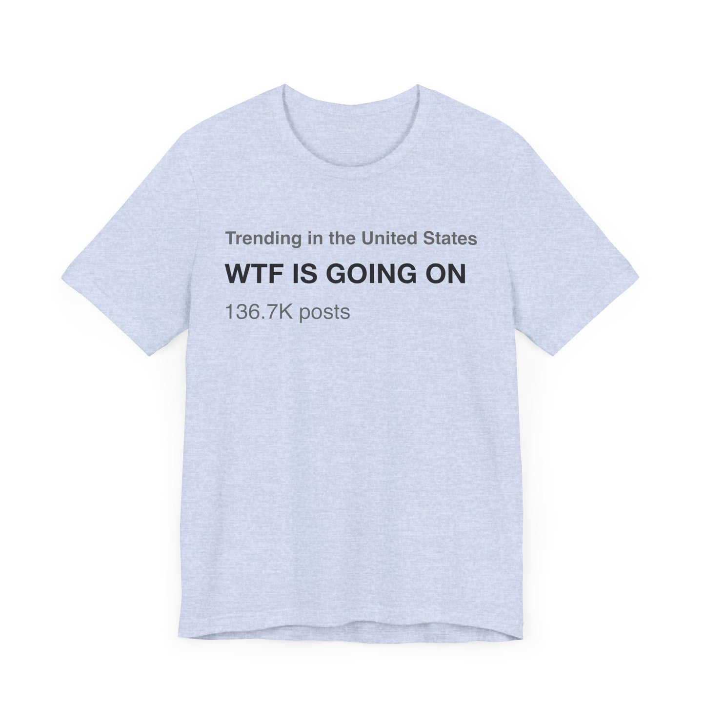 WTF Is Going On Twitter/X Trending Humor Shirt