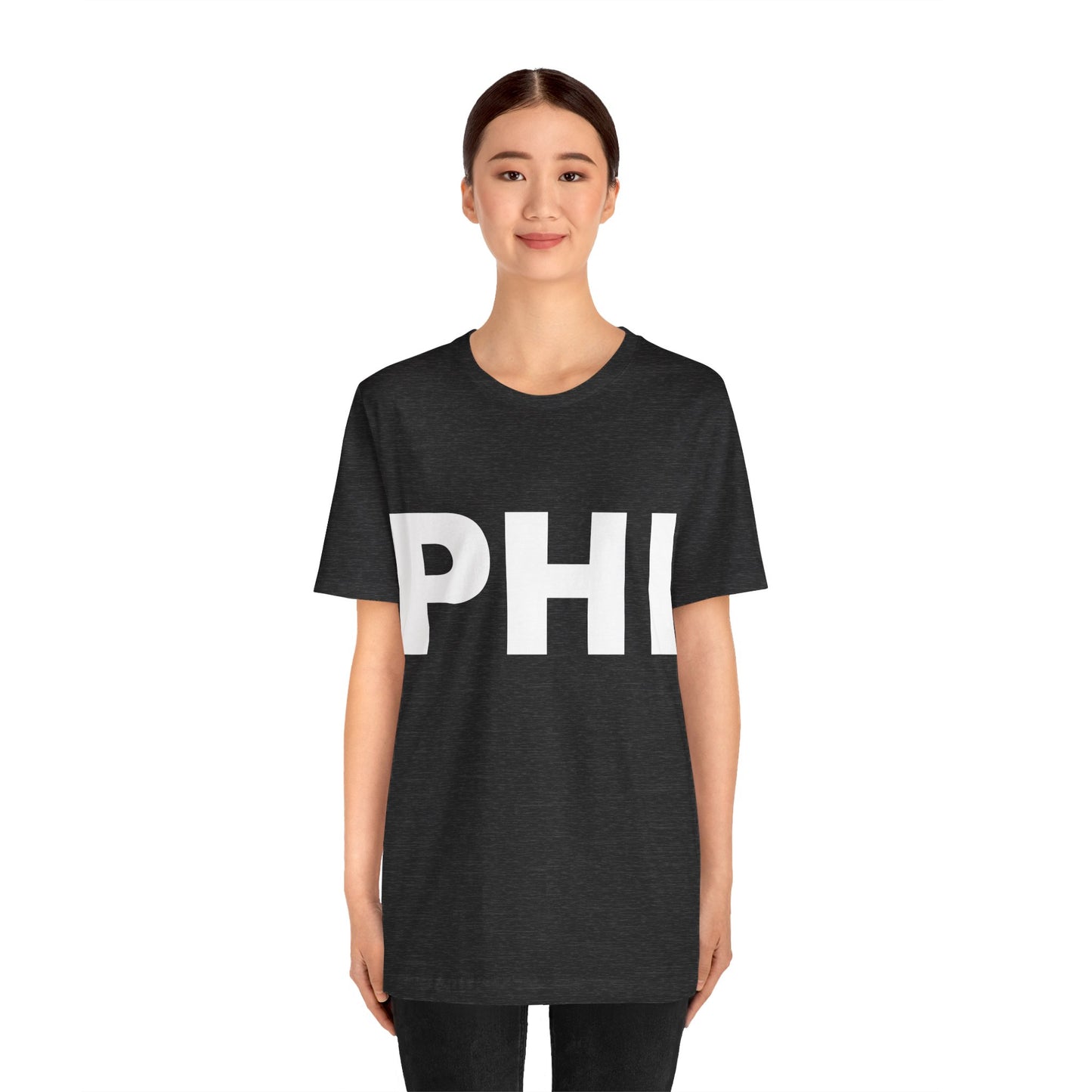 PHI Philadelphia Unisex Jersey Short Sleeve Tee