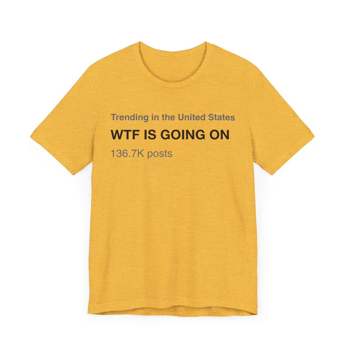 WTF Is Going On Twitter/X Trending Humor Shirt