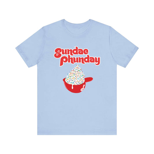 Sundae Phunday Phillies Unisex Jersey Short Sleeve Tee