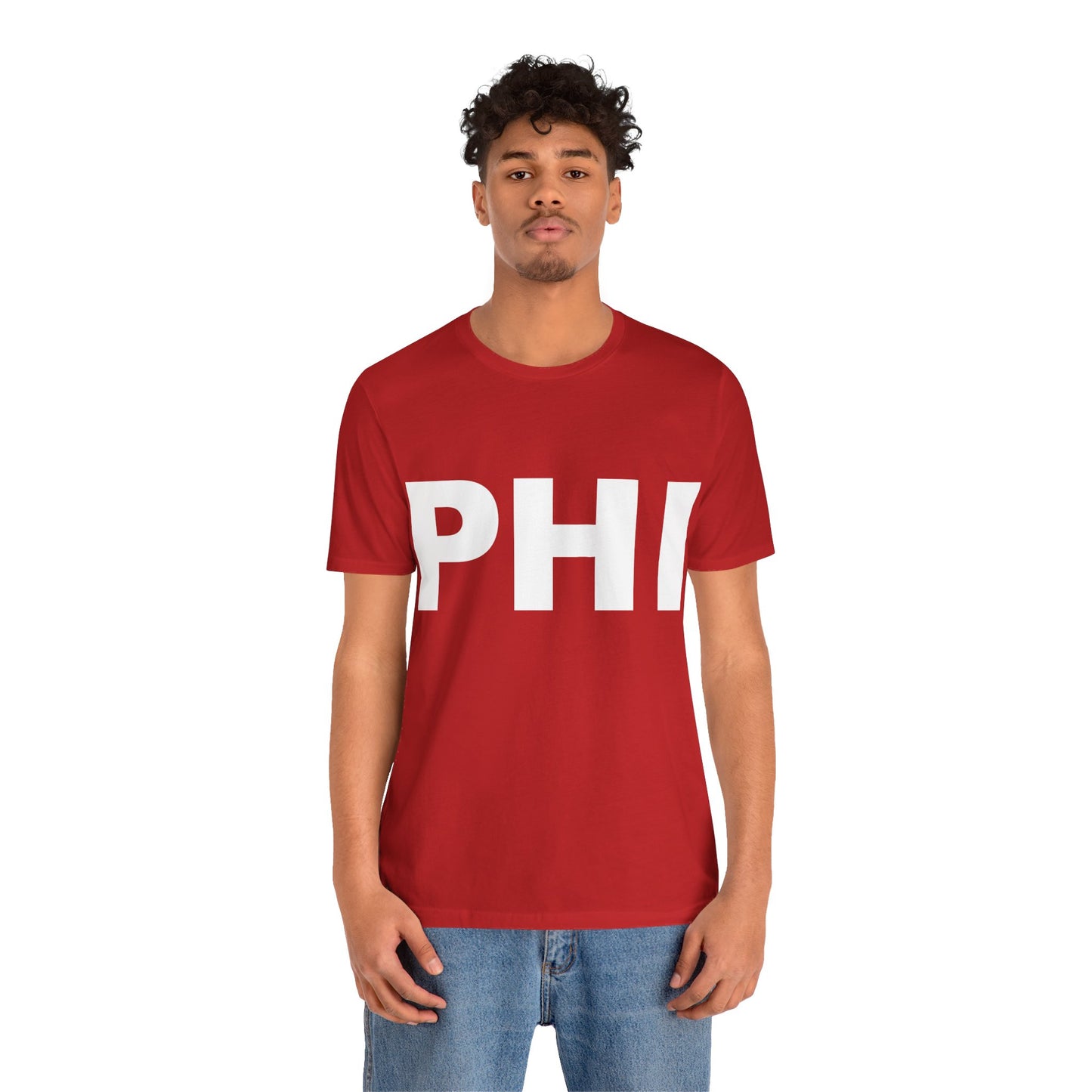 PHI Philadelphia Unisex Jersey Short Sleeve Tee