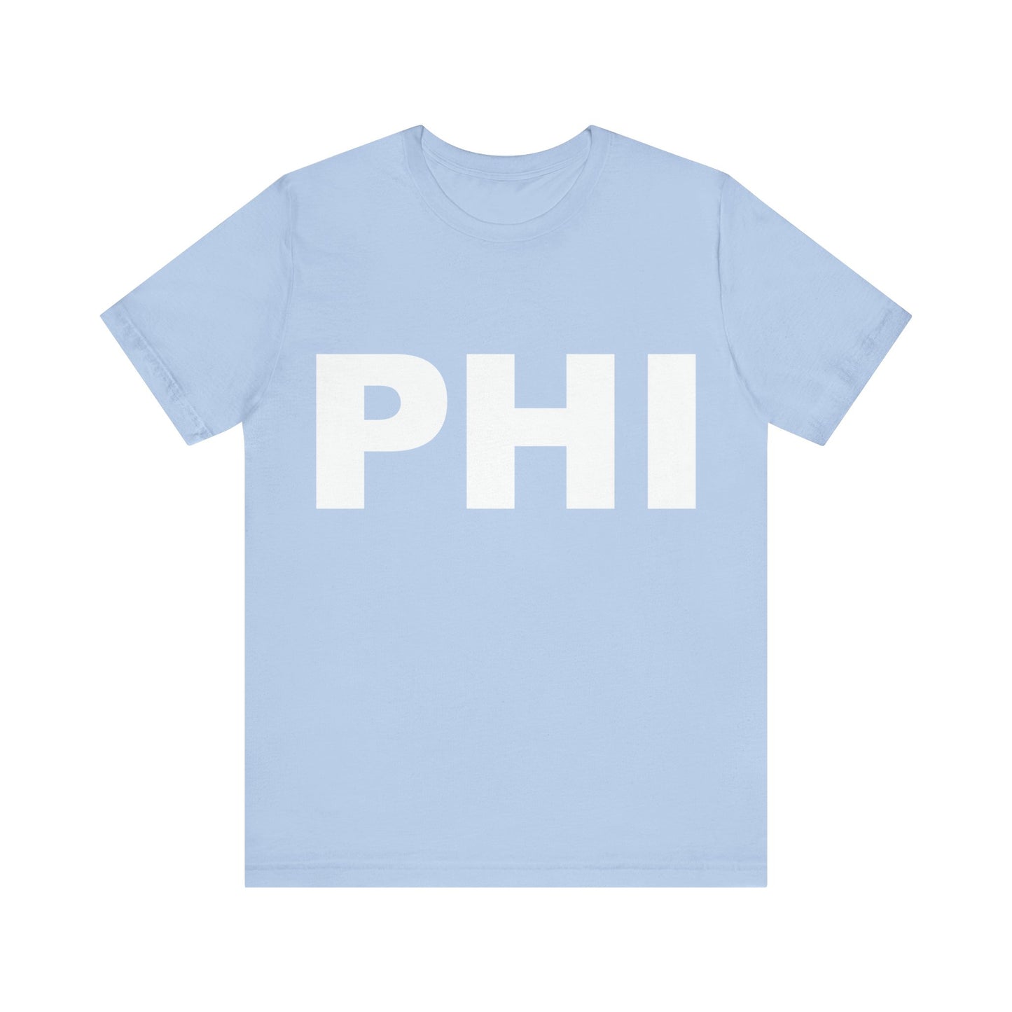 PHI Philadelphia Unisex Jersey Short Sleeve Tee