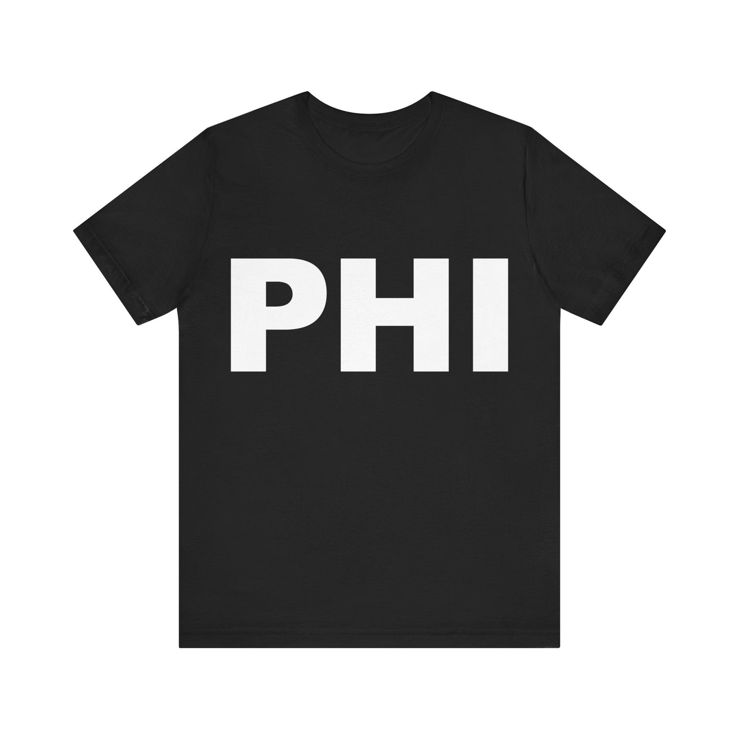 PHI Philadelphia Unisex Jersey Short Sleeve Tee