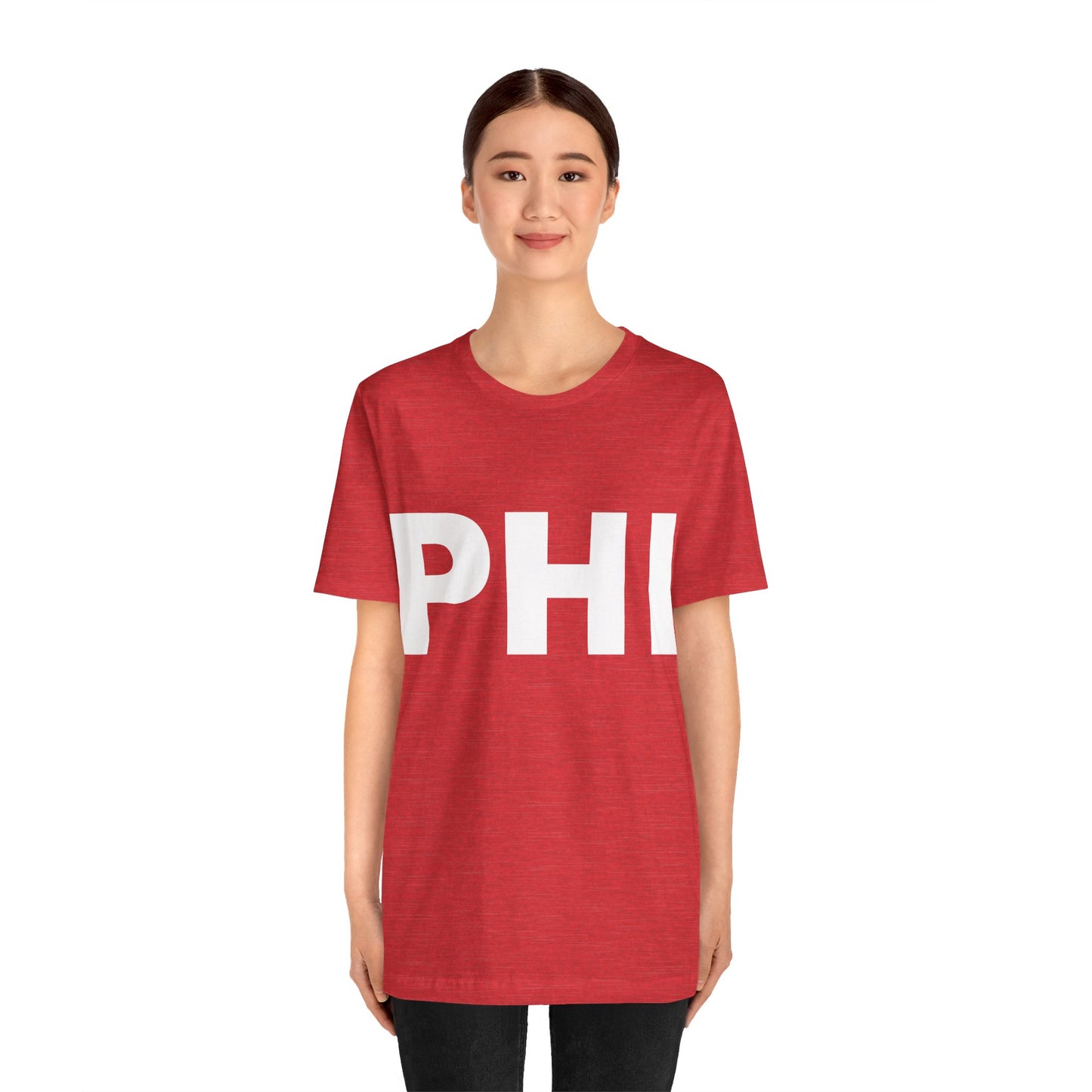 PHI Philadelphia Unisex Jersey Short Sleeve Tee