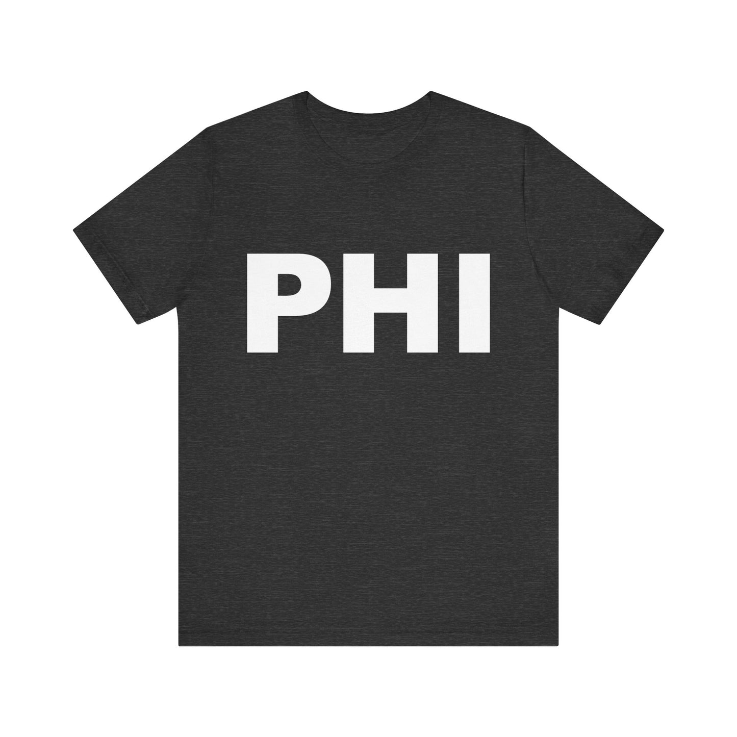 PHI Philadelphia Unisex Jersey Short Sleeve Tee