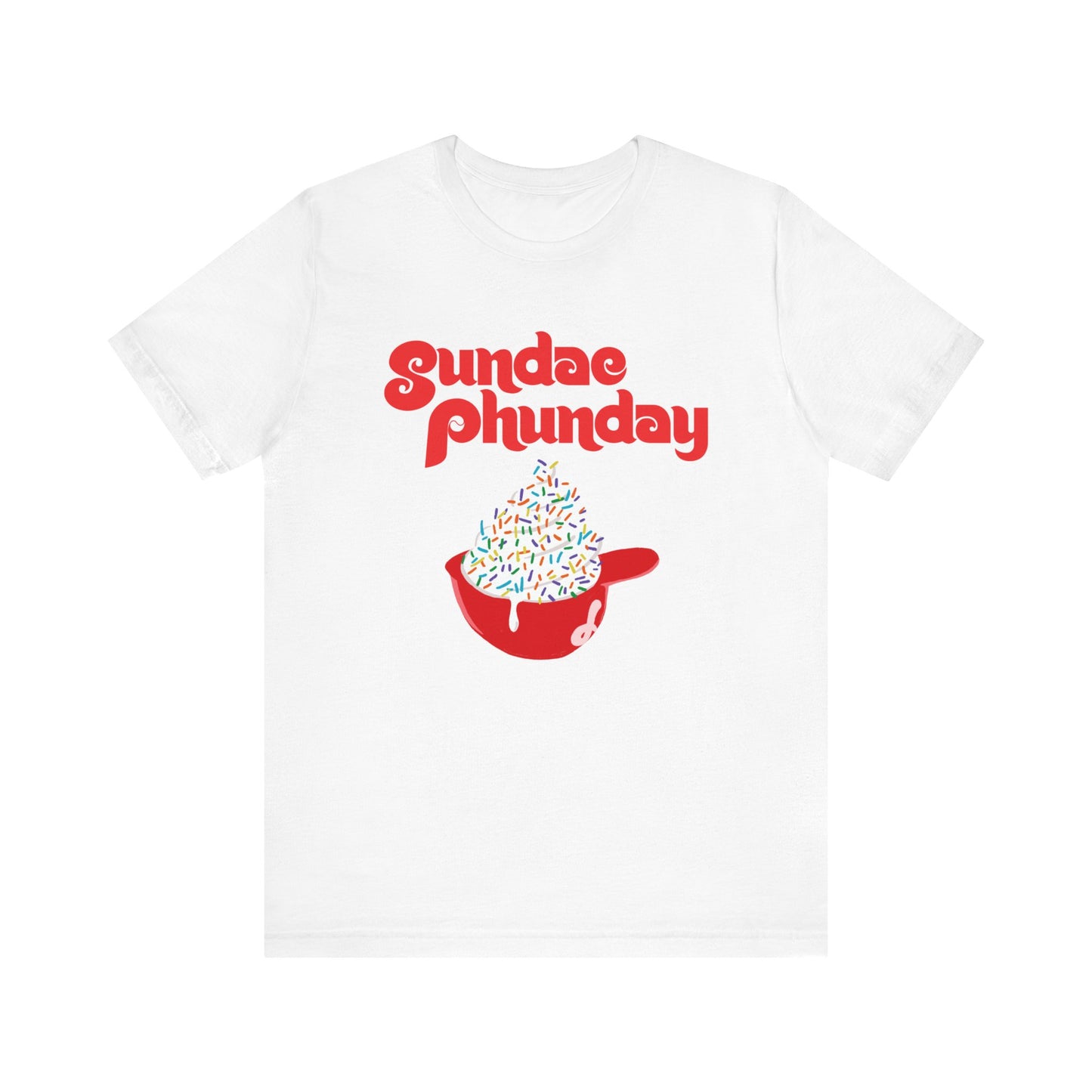 Sundae Phunday Phillies Unisex Jersey Short Sleeve Tee