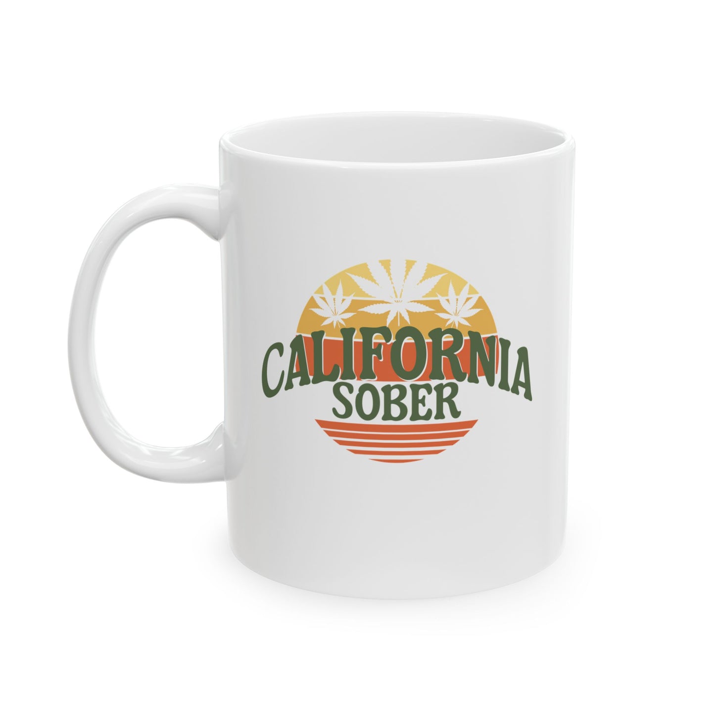 California Sober Ceramic Mug - 11oz & 15oz