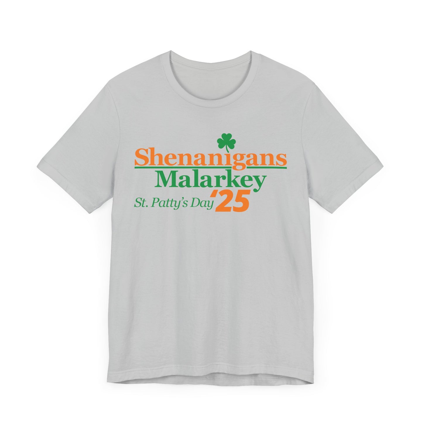 Shenanigans/Malarkey '24 St. Patty's Day Unisex Jersey Short Sleeve Tee