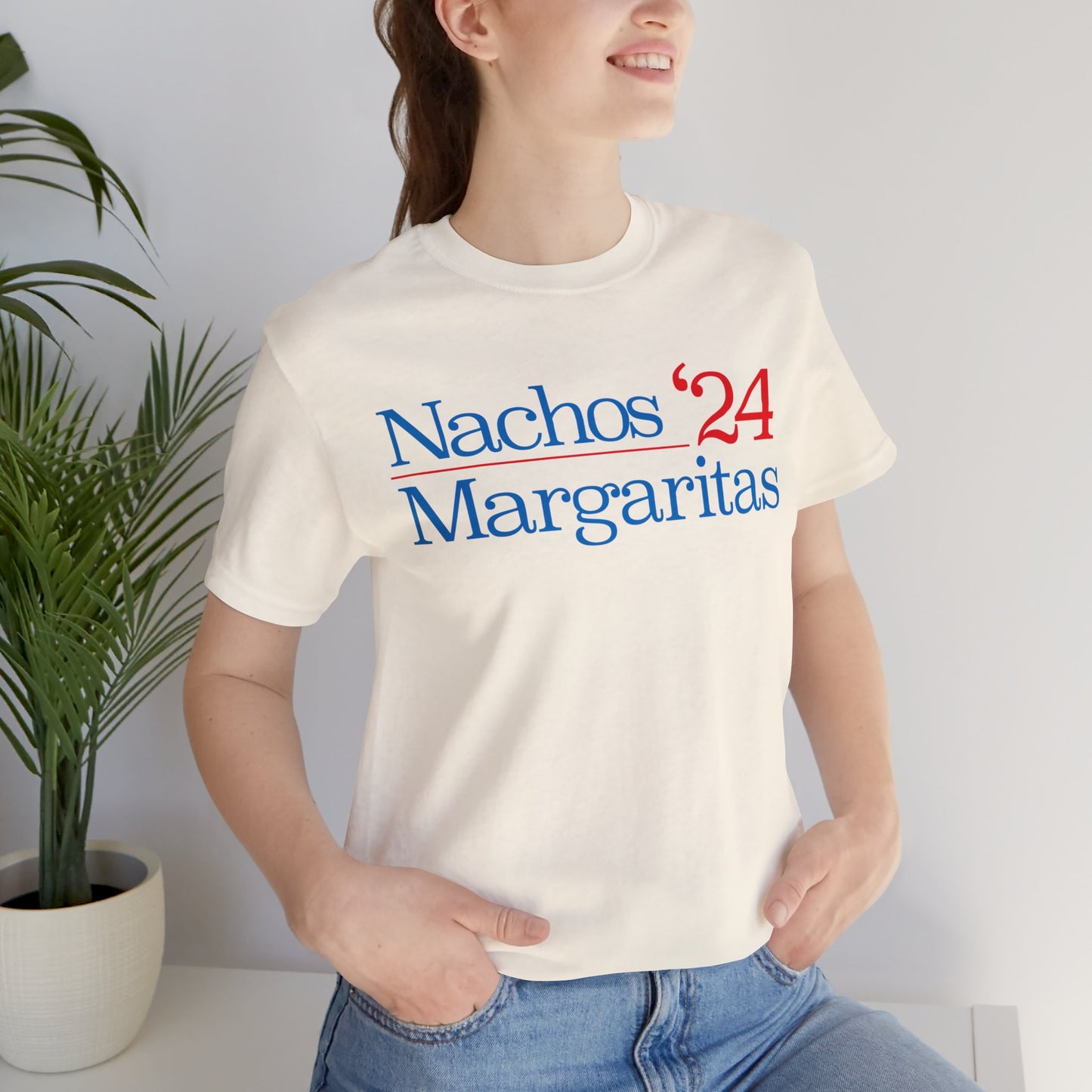 Nachos Margaritas '24 Election T-shirt