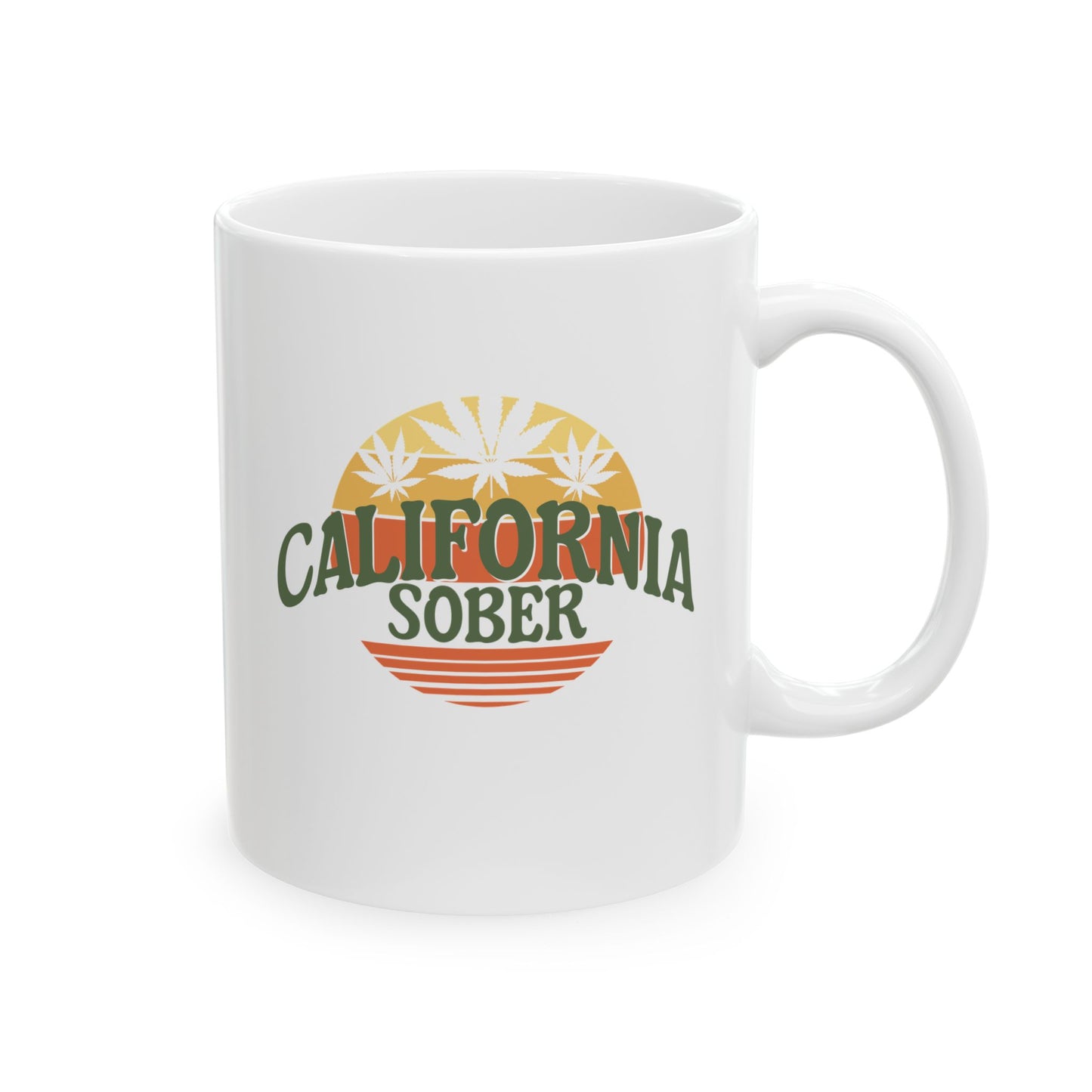 California Sober Ceramic Mug - 11oz & 15oz