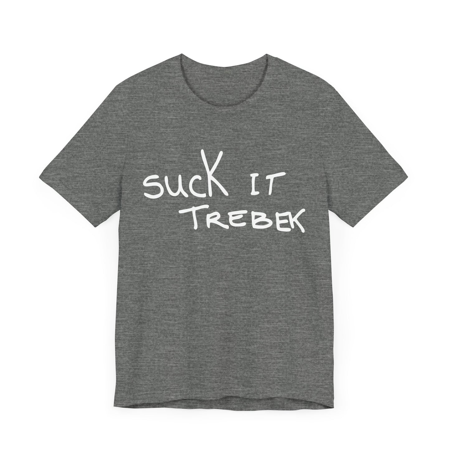 Suck It Trebek SNL Turd Ferguson Jeopardy T-shirt