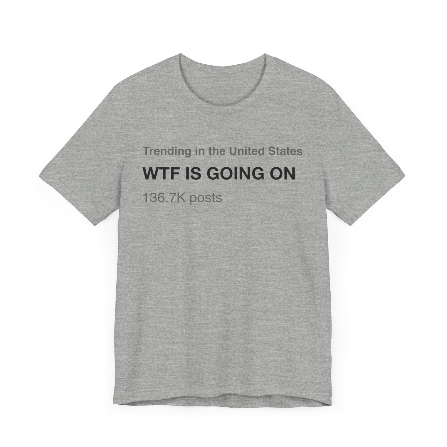 WTF Is Going On Twitter/X Trending Humor Shirt