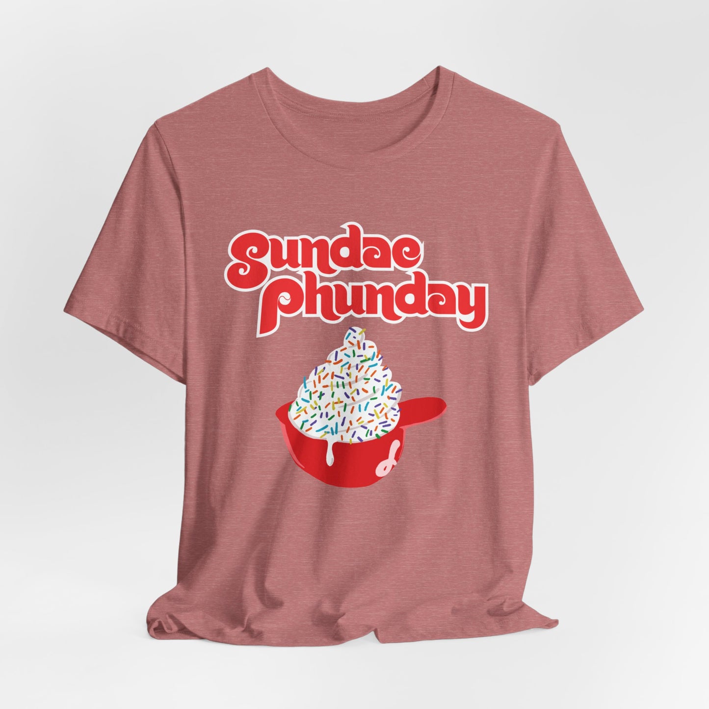 Sundae Phunday Phillies Unisex Jersey Short Sleeve Tee