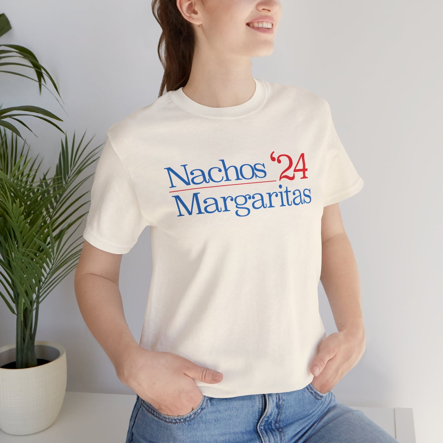 Nachos Margaritas '24 Election T-shirt