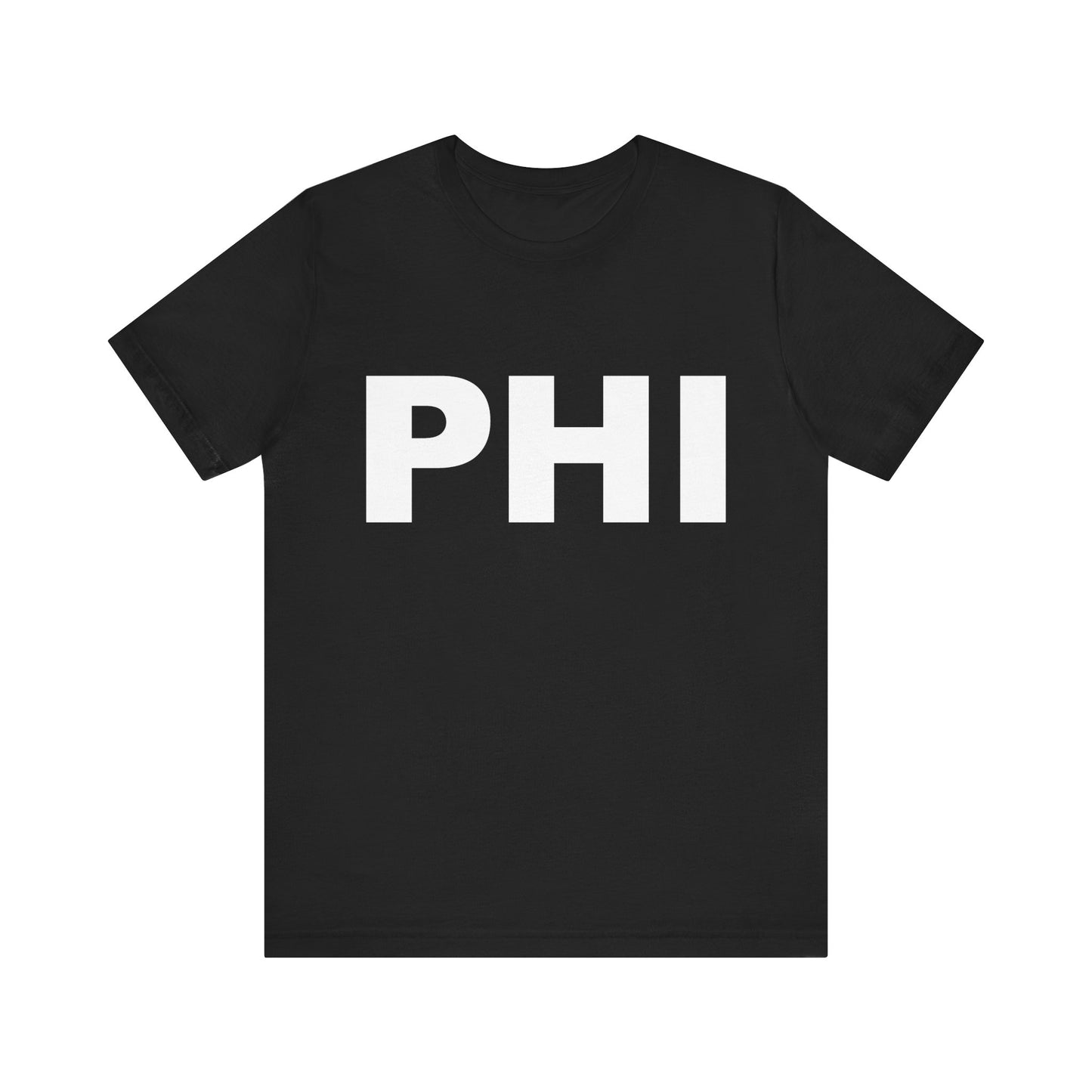 PHI Philadelphia Unisex Jersey Short Sleeve Tee