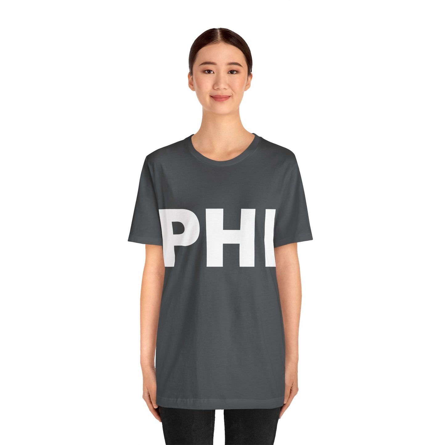 PHI Philadelphia Unisex Jersey Short Sleeve Tee