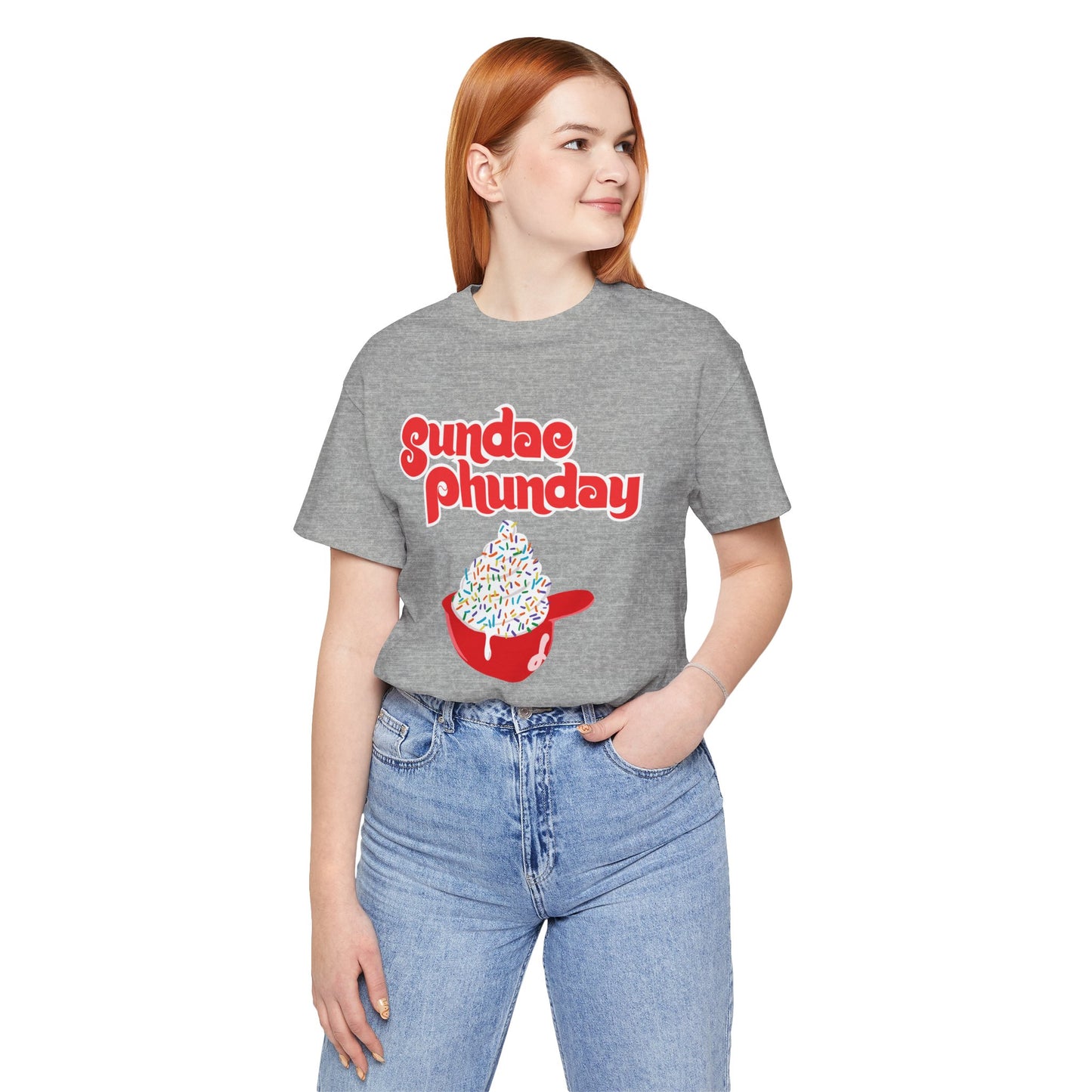 Sundae Phunday Phillies Unisex Jersey Short Sleeve Tee