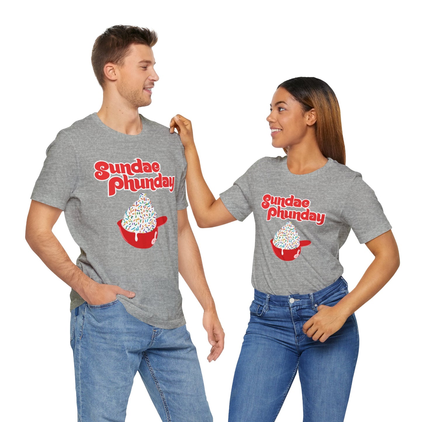 Sundae Phunday Phillies Unisex Jersey Short Sleeve Tee